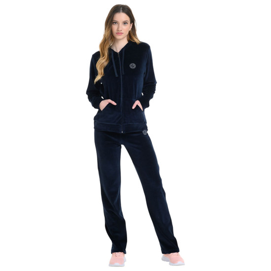 Target Γυναικείες φόρμες σετ Velour Set with Hoodie Jacket ''Target''